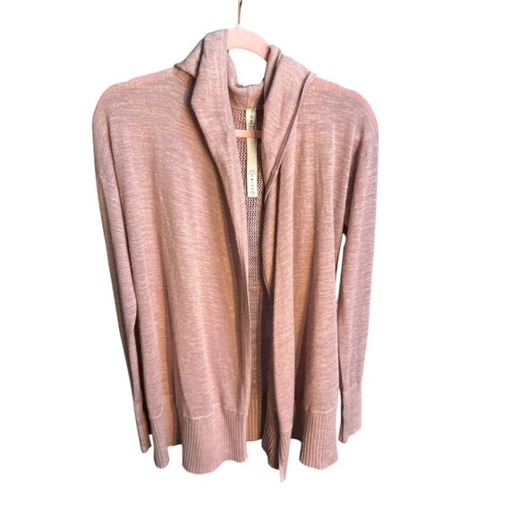 Lululemon Calm and Collected Wrap Womens Size M Heathered Vintage Mauve EUC - Picture 1 of 7